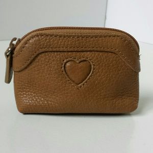 Brighton tan coin purse