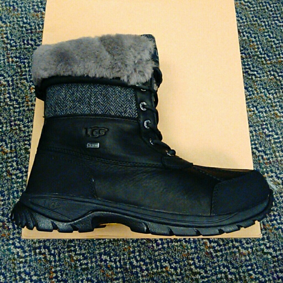 Men Black ugg butte boots - Picture 3 of 5