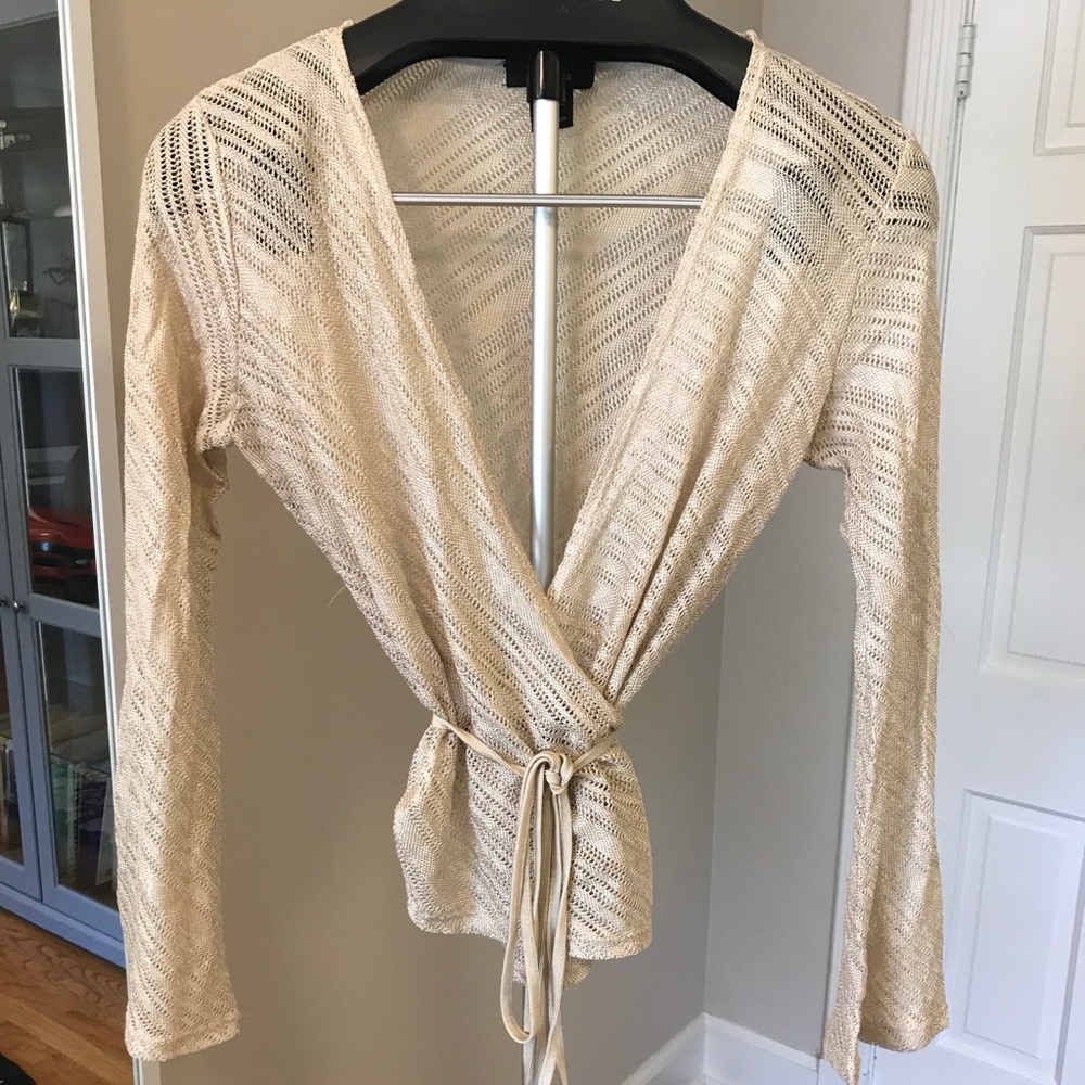 Vintage gold express top.