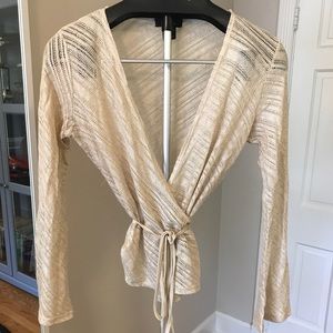 Vintage gold express top.