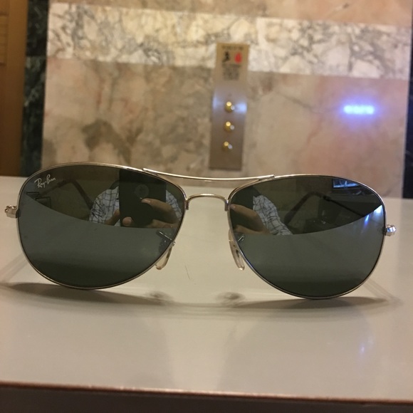 Ray-Ban Mirror Aviator Sunglasses (unisex) - Picture 1 of 8