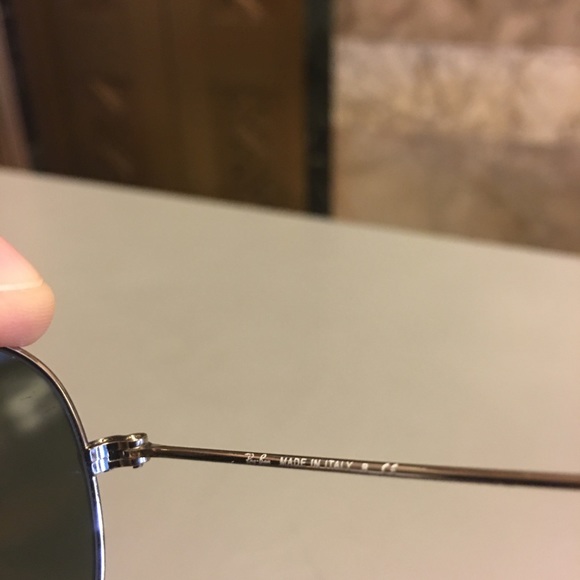 Ray-Ban Mirror Aviator Sunglasses (unisex) - Picture 5 of 8