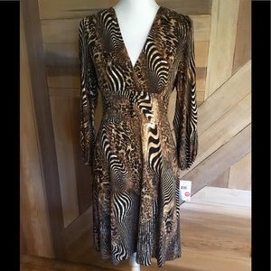 ECI ANIMAL PRINT DRESS