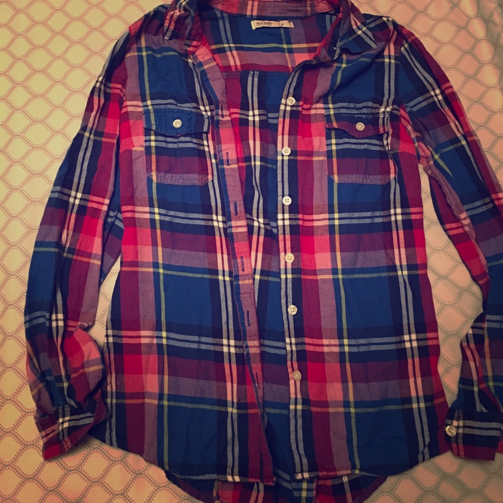 Flannel overshirt