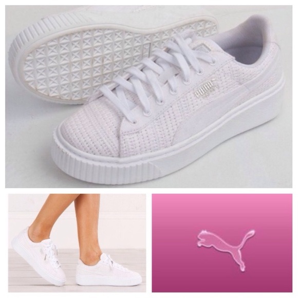 puma creepers basket platform puma creepers basket platform