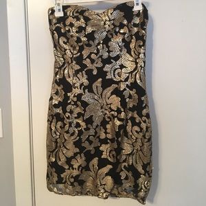 Gianni Binni strapless dress
