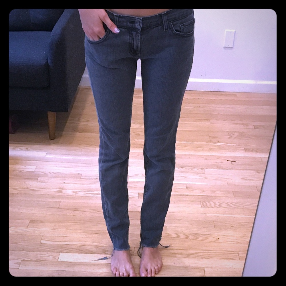 J brand grey jeans
