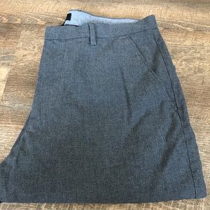 Slim fit houndstooth dress pants