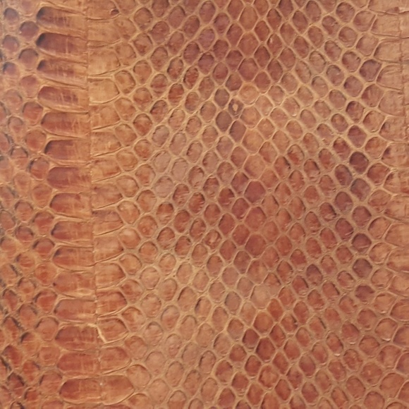 Vintage 90's Snake Handbag/Tote - Picture 3 of 4