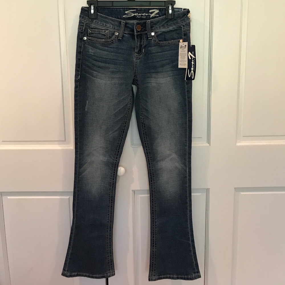 Seven7 rocker slim jeans