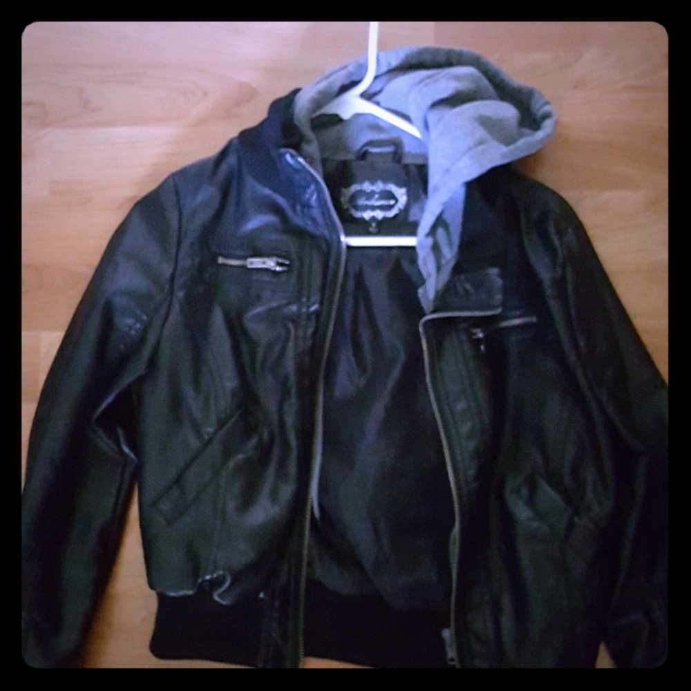 Leather jacket