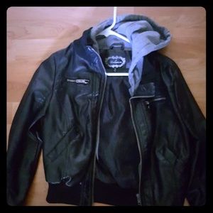 Leather jacket