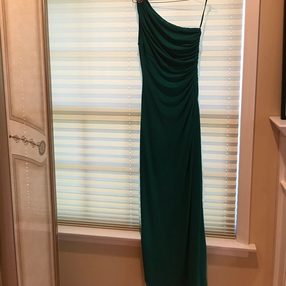Evergreen Lauren by Ralph Lauren Evening Dress