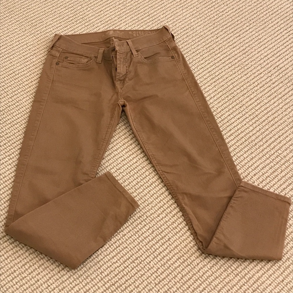 👖 7 For All Mankind jeans the cropped skinny
