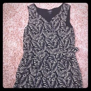 Loft printed romper!