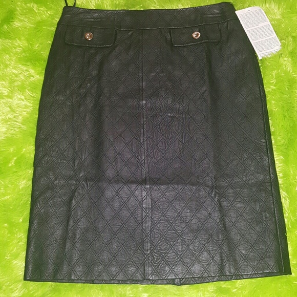 Chadwicks leather skirt - Picture 2 of 6