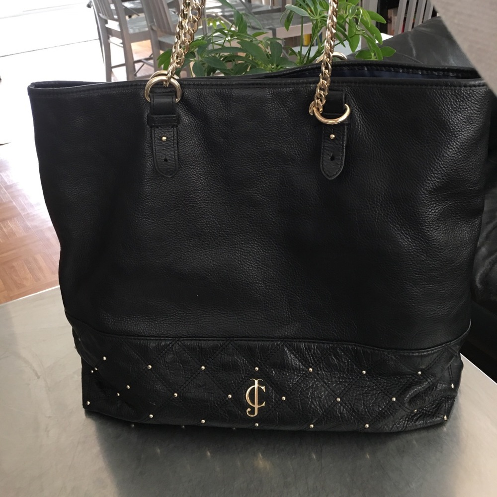 Juicy Couture/ Large/ Leather/ Tote/ Shoulder/ Bag
