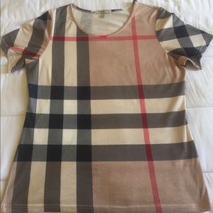 Authentic Burberry Short Sleeve Shirt