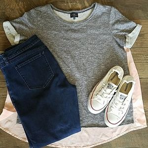 Color block tee