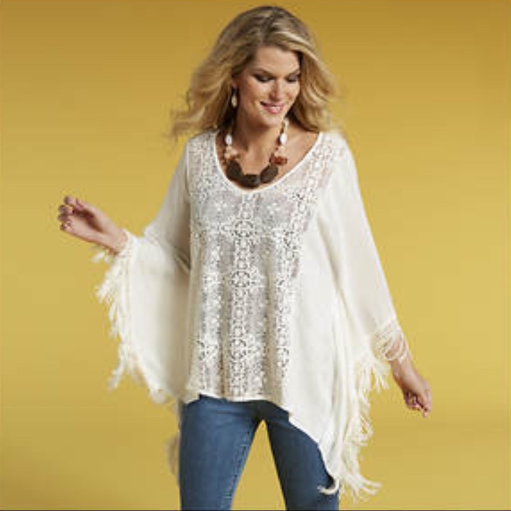 💎✨Gorgeous Crochet Cape Top✨💎Final🤩