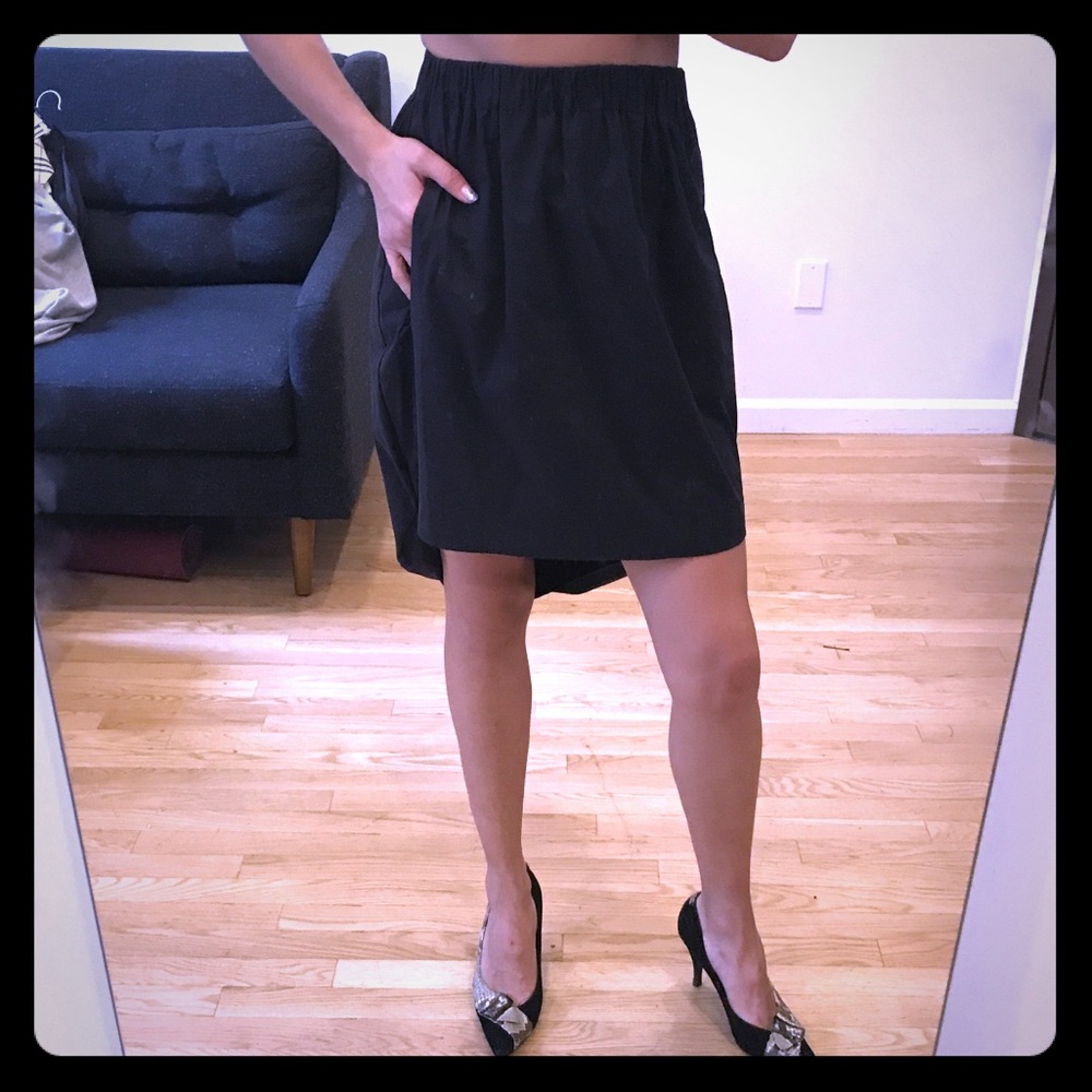 Maya Bash high low elastic waist skirt