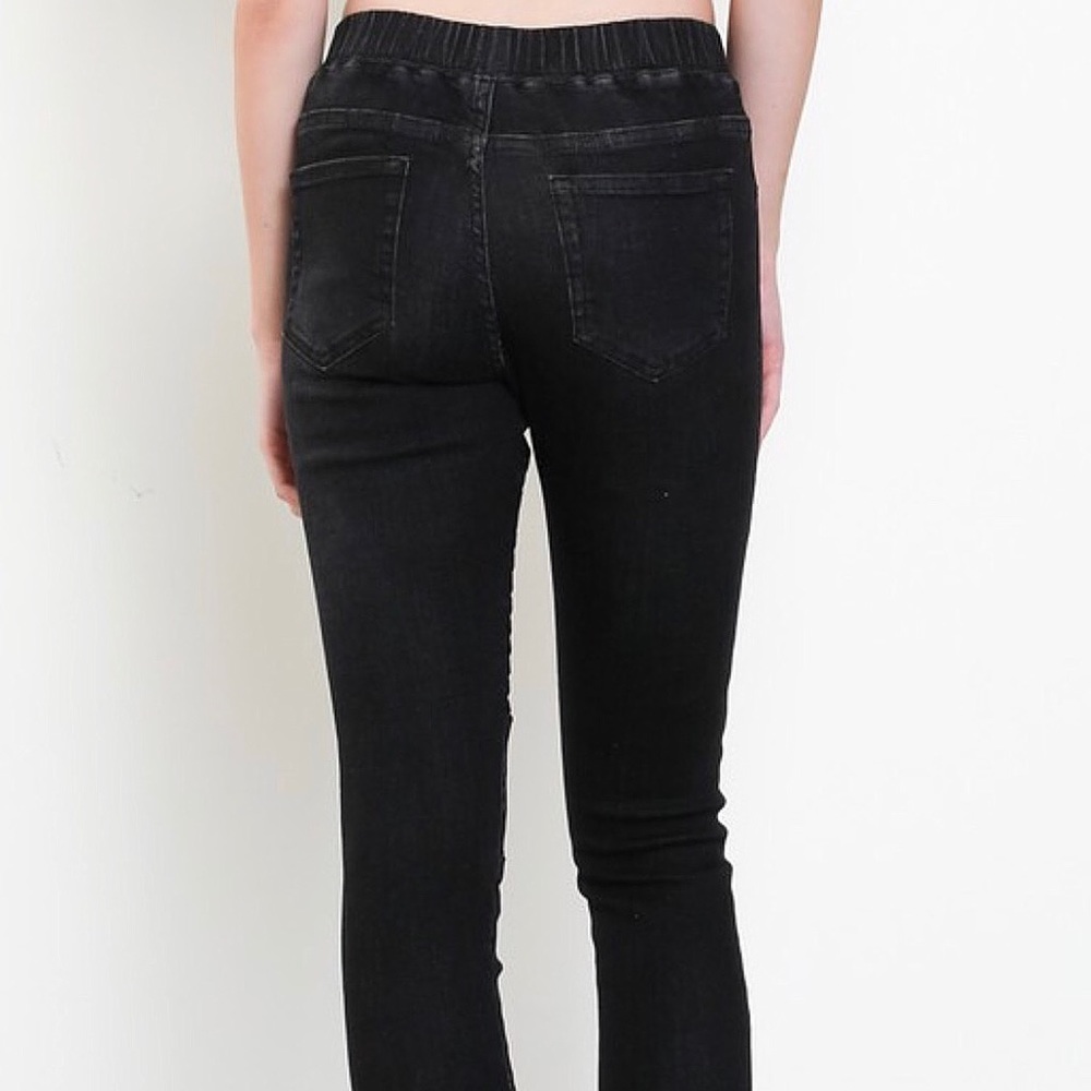 Motto Ribbed Jean Leggings