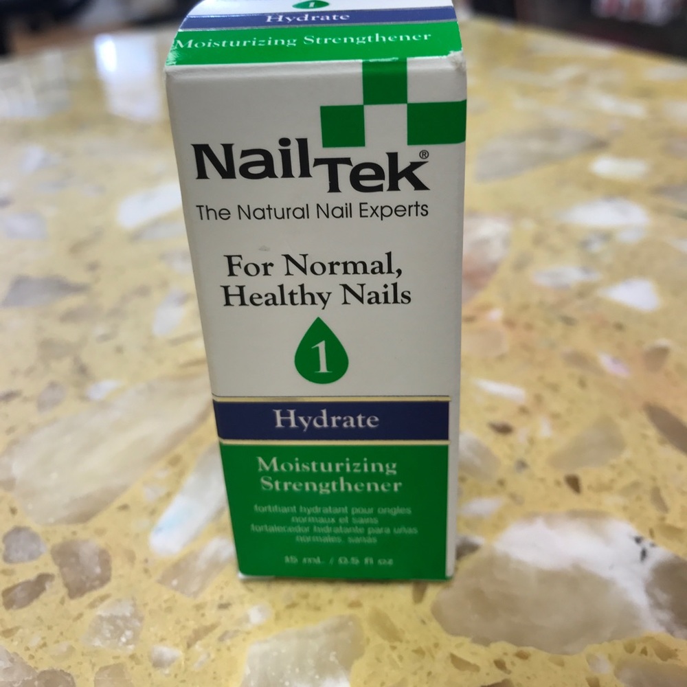 For normal, healthy nail,