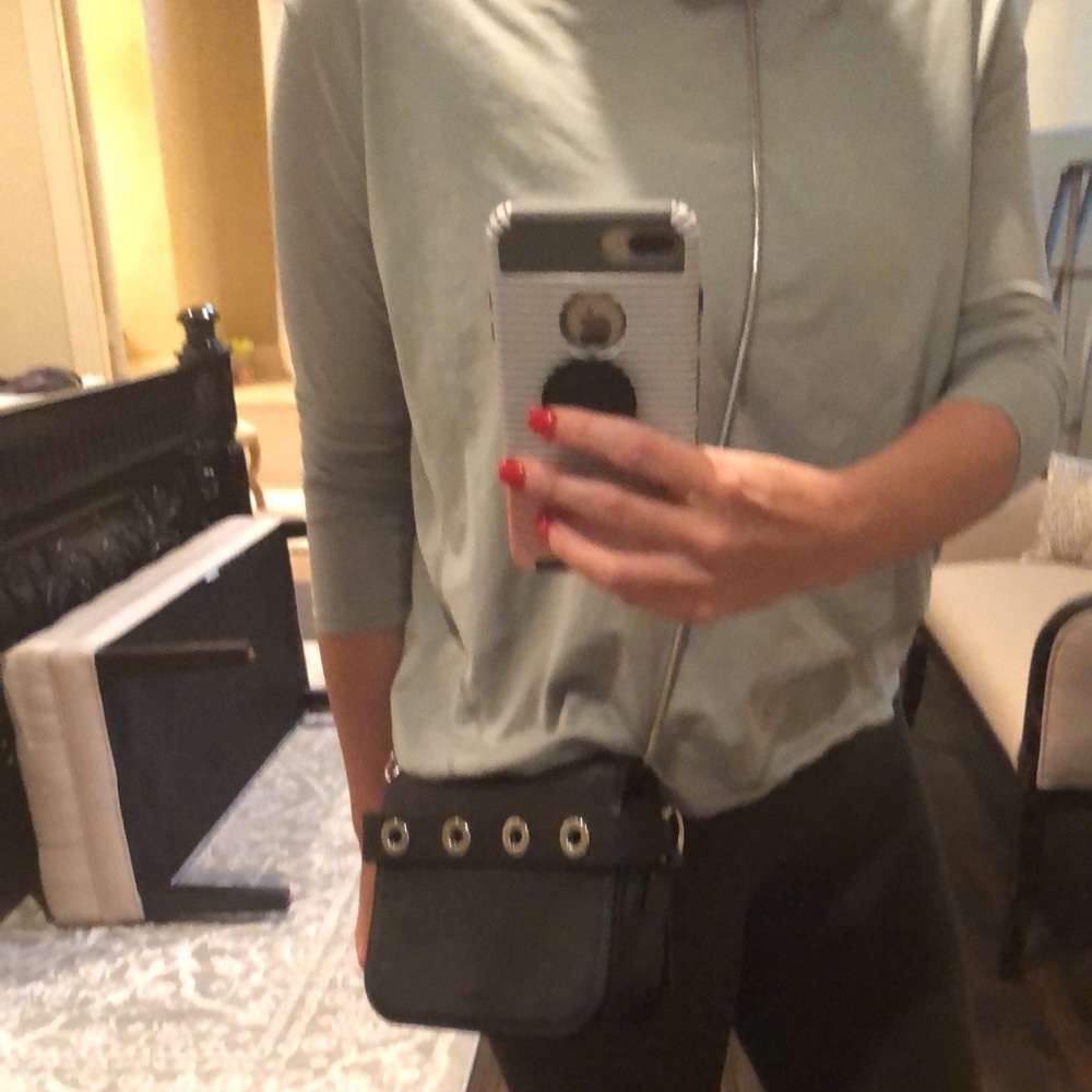 Allsaints Crossbody With Silver Crossbody strap