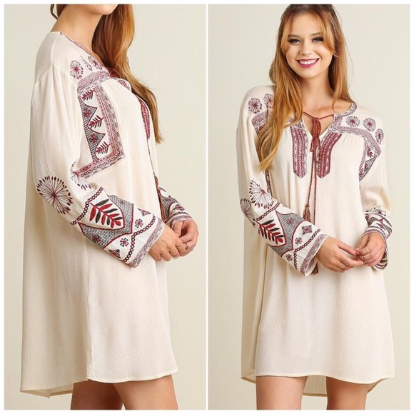 Umgee Dresses & Skirts - Boho Dress