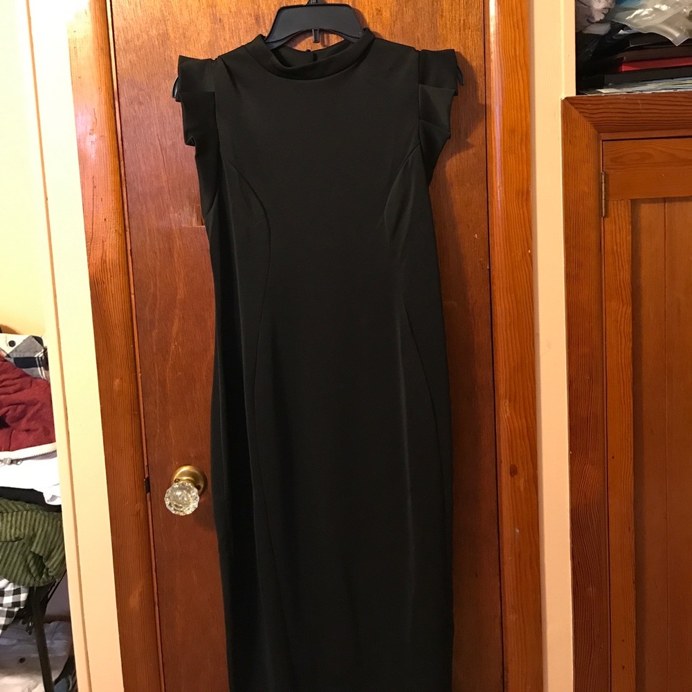 Maternity black dress
