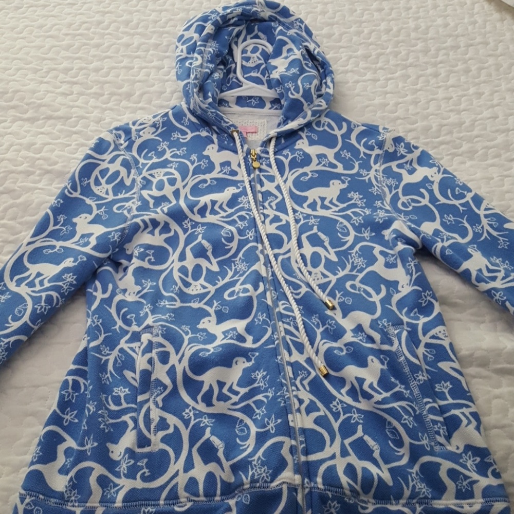 Lilly Pulitzer Monkey Hoodie