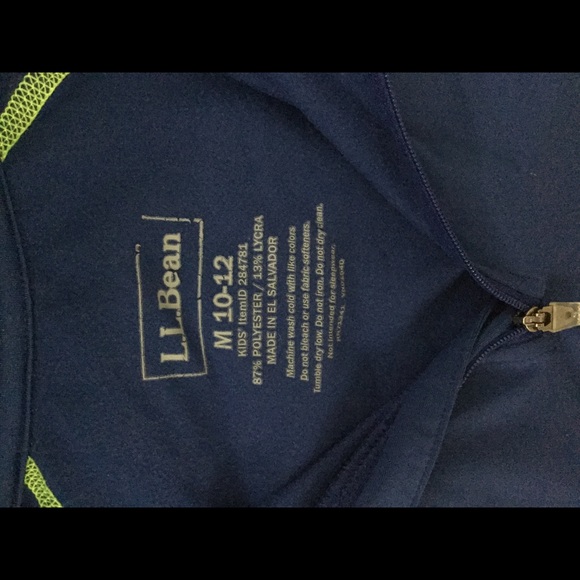 2x L L Bean 3/4 zips boys - Picture 2 of 4