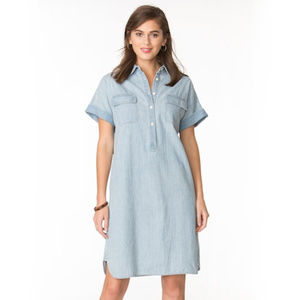 Petite Chaps Jean Shirtdress