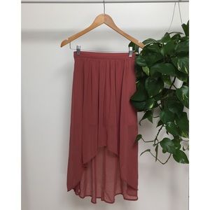 2 Forever 21 High Low Skirts