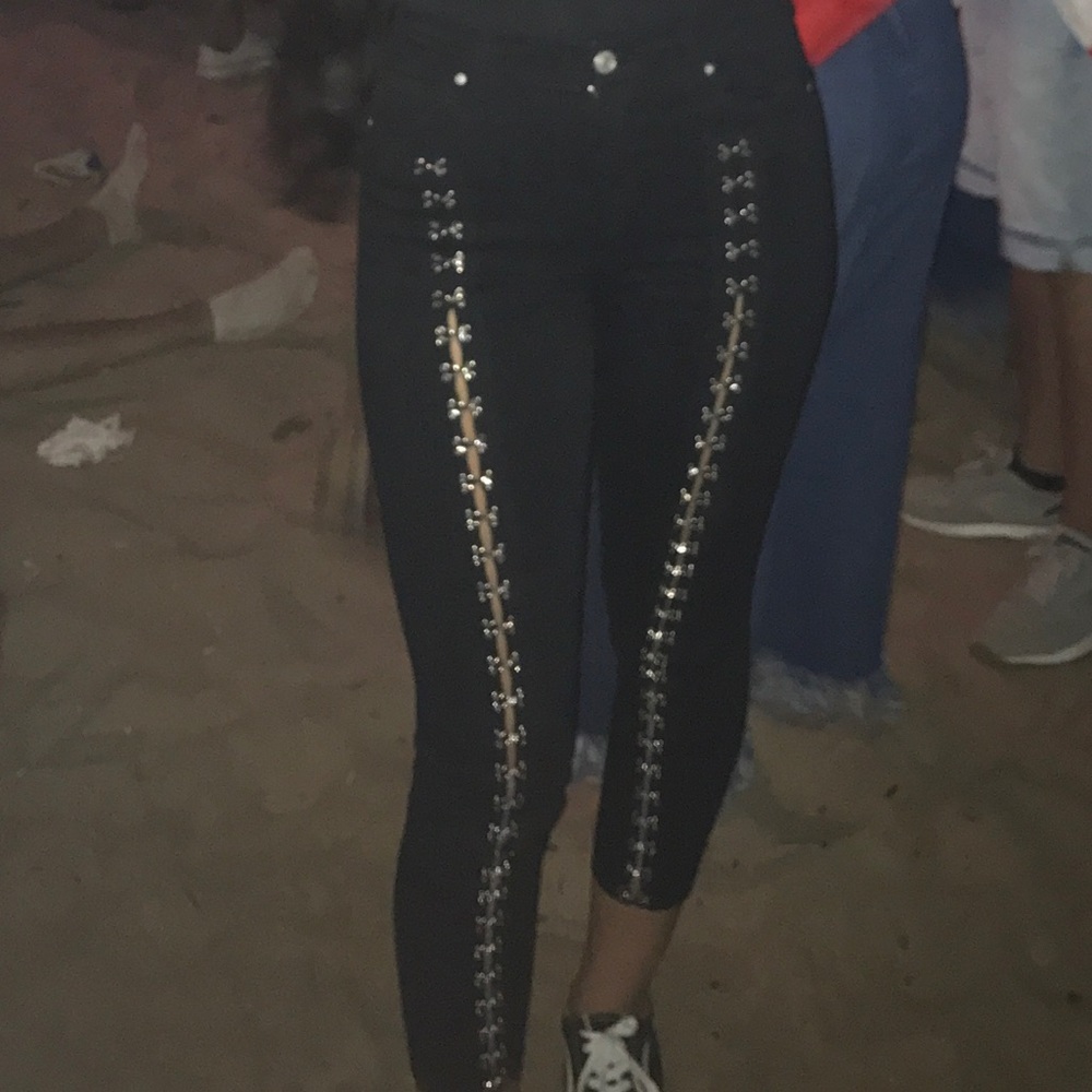 Too Shop black jeggings