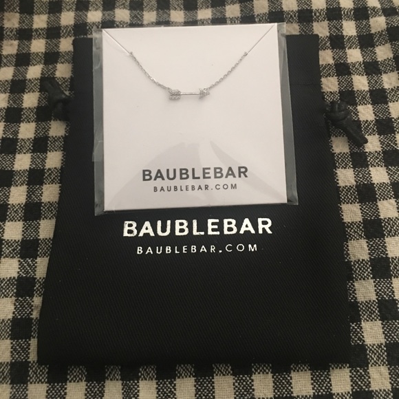 Baublebar mini arrow pendant necklace - Picture 1 of 2