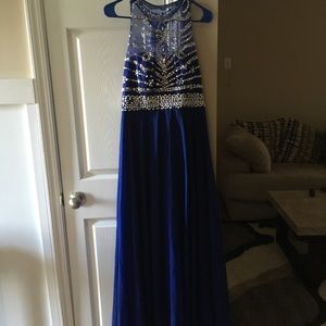 Blue prom / formal dress