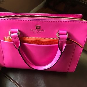 Kate spade color block satchel