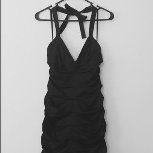 Black BCBG MAXAZRIA little black dress