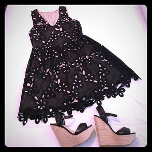 Gorgeous black lace dress