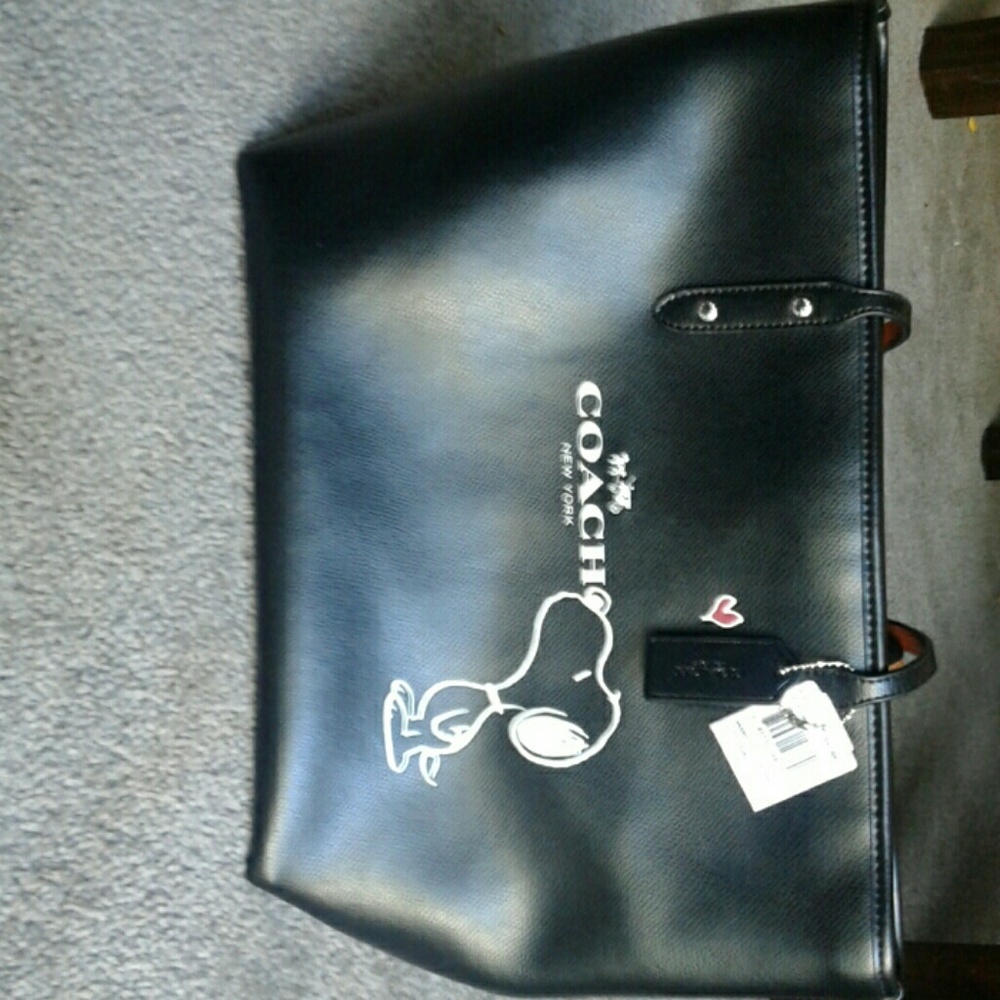 Snoopy Peanuts Coach bag