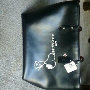 Snoopy Peanuts Coach bag