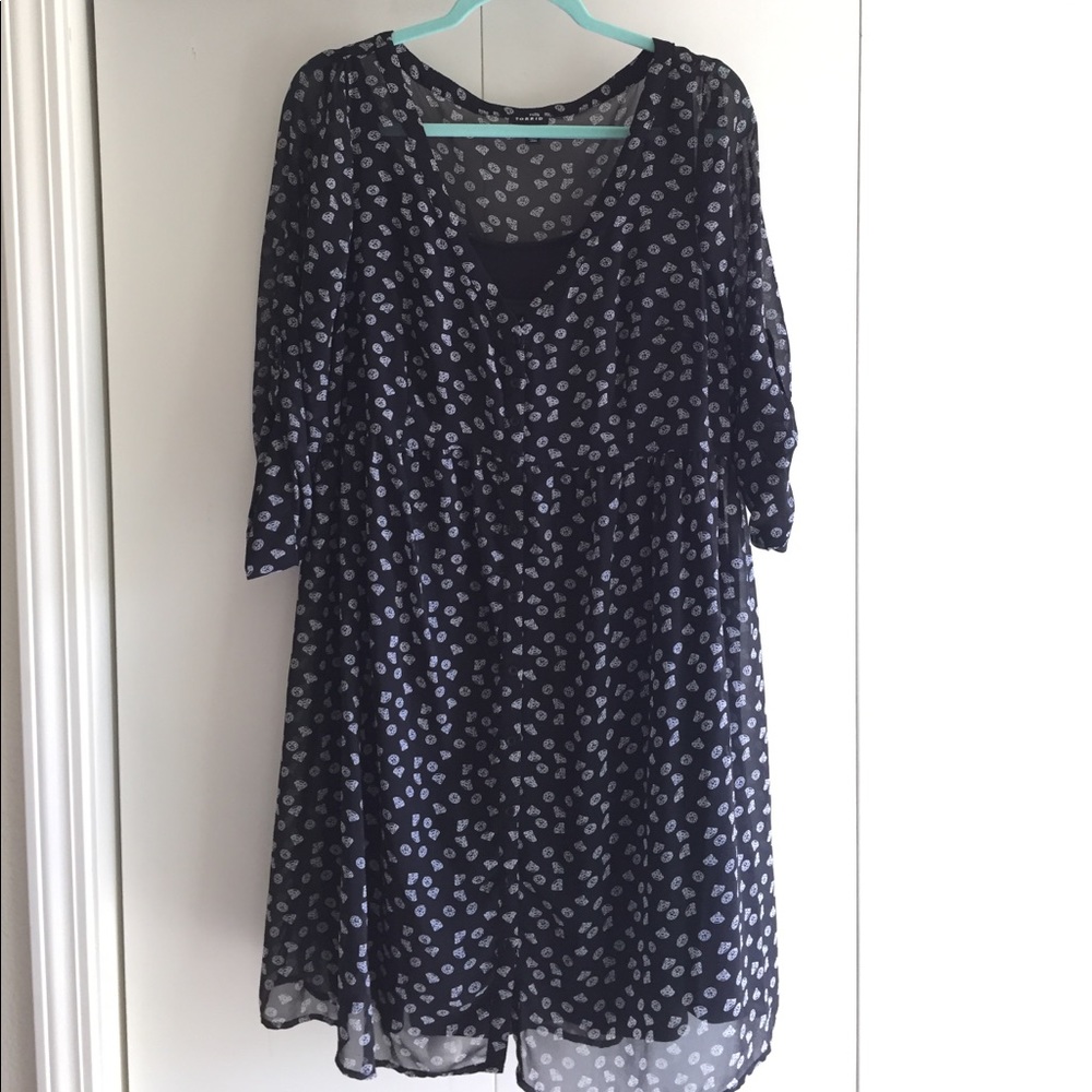 Torrid Diamond Print Dress