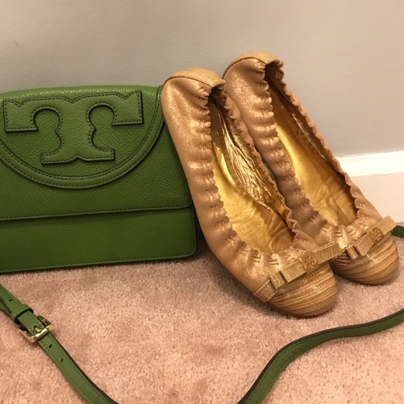 Tory Burch Shoes - 🍂 Tory Burch Bow Ballet Flats 🍂