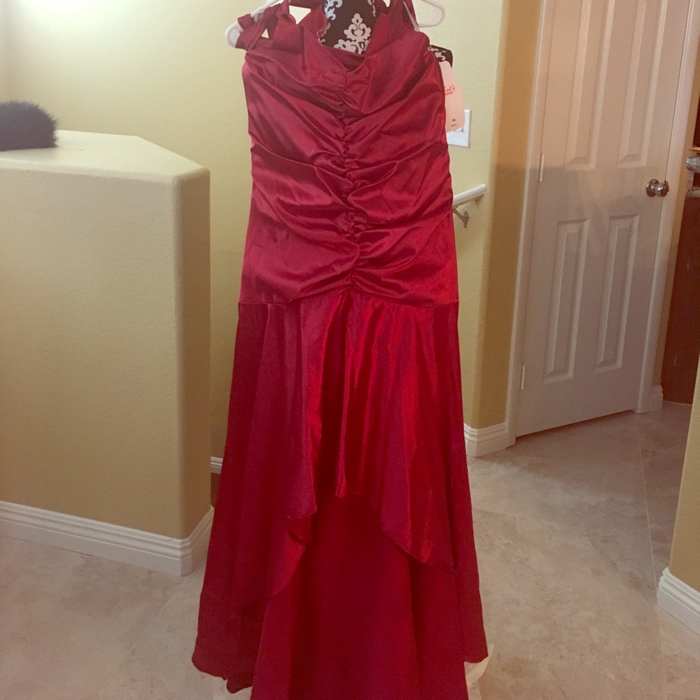 Let's Fashion designer dress with matching scarf