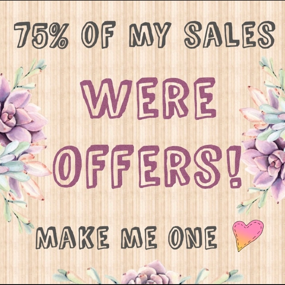 Make me an offer!