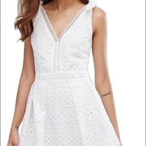 Oasis Premium Broderie Midi Dress