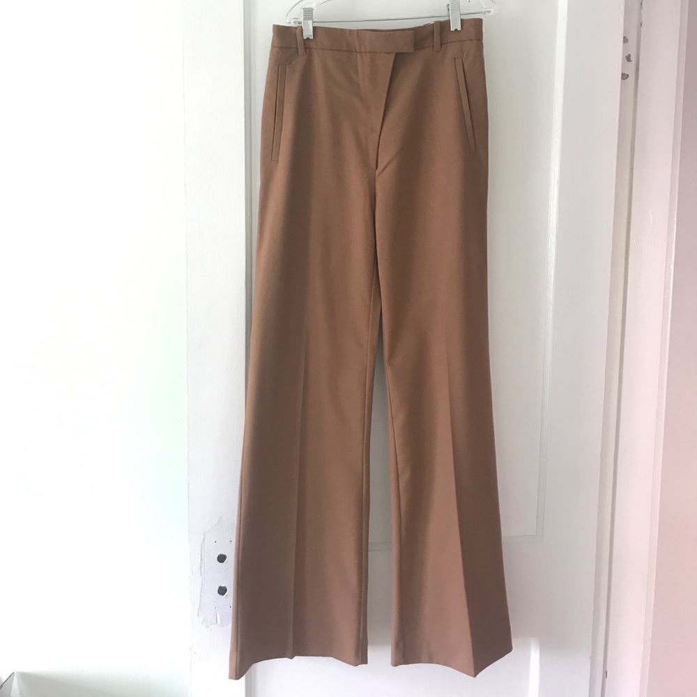 H&M High waist, wide leg pants in Camel color
