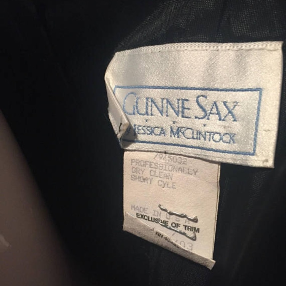 Vintage Gunne Sax by Jessica McClintock 1980 dress - Picture 7 of 7