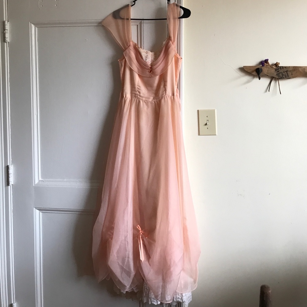 Authentic Vintage Formal Ball Dress